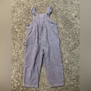 Zara Kids Corduroy Overalls - Gray